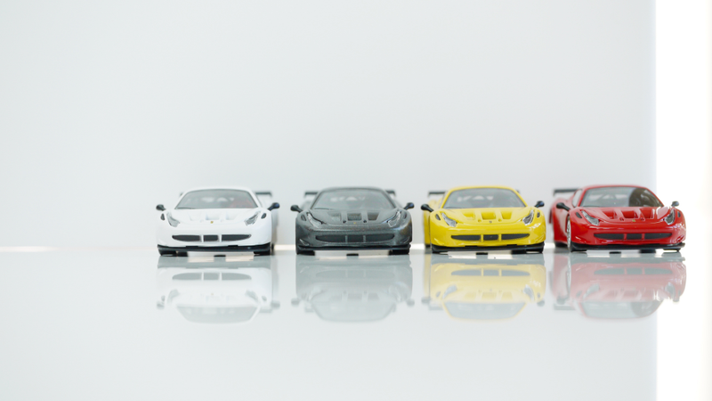 Illustration for article titled Kyosho Ferrari 9 1/64 #70 - Project Prancing Horse #70 - 2011 Ferrari Italia GT2